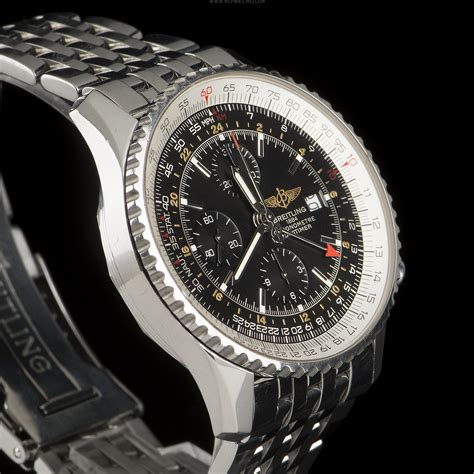 breitling navitimer world wrist shot|Breitling Navitimer world a24322 price.